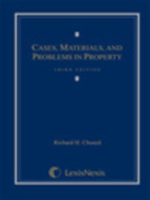cover image of Cases Materials and Problems in Property